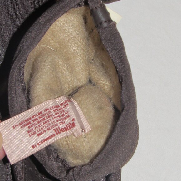 NWT Vintage Isotoner Brown Driving Gloves Women’s One Size Lined Stretchy - Picture 5 of 5